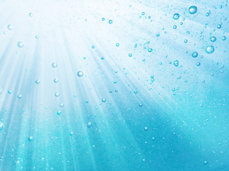 水滴のクローズアップ